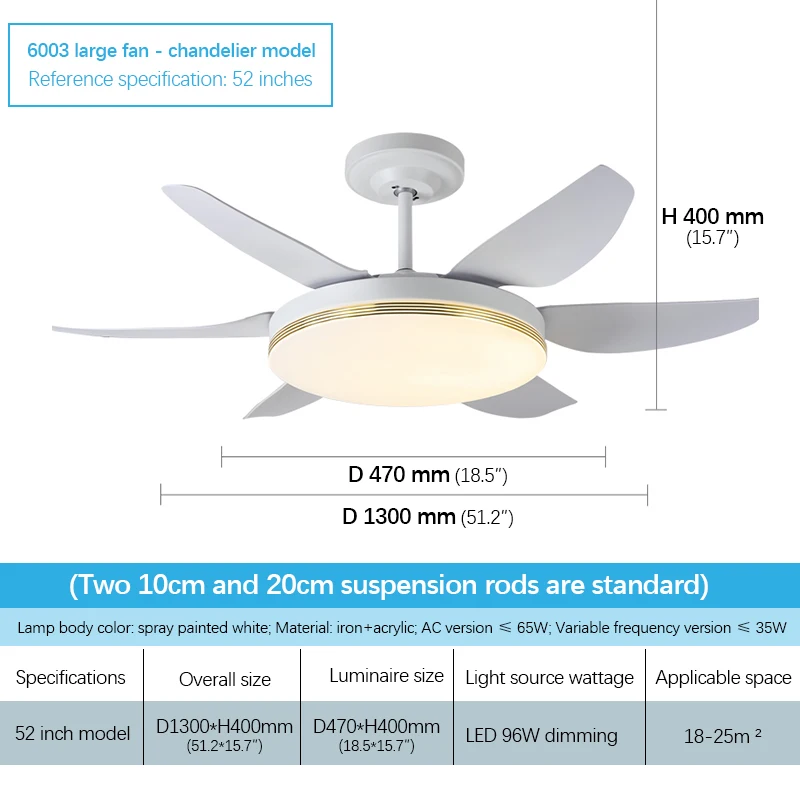 OULALA Fan Light Nordic LED Ceiling Fan Light Modern Minimalist Restaurant, Living Room, Bedroom Commercial Electric Fan