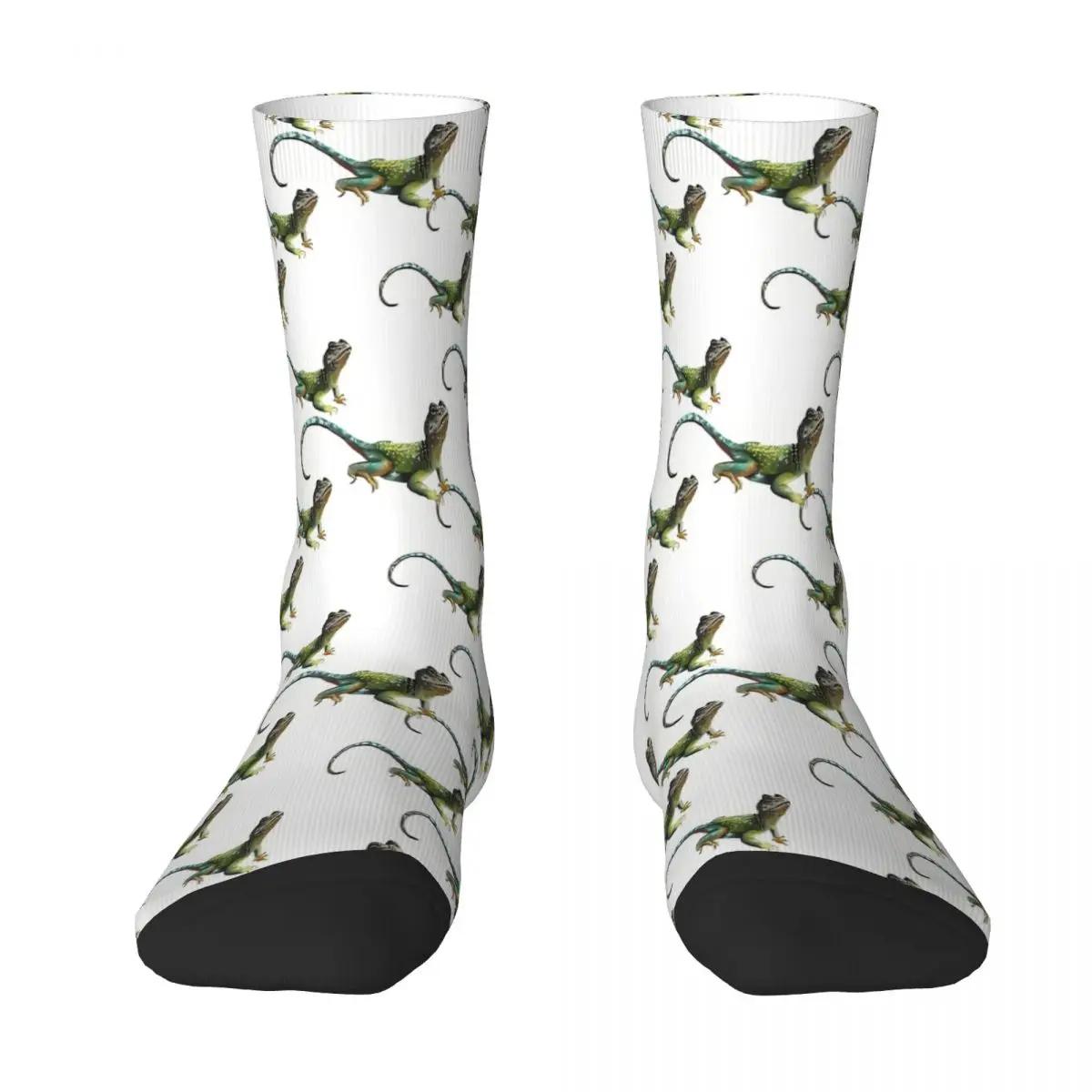 

Eastern Collared Lizard Repeating Animal Sock Socks Men Women Polyester Stockings Customizable Hip Hop