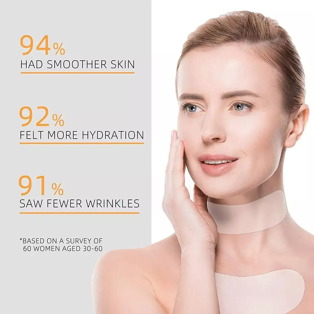 بقع سيليكون مضادة للتجاعيد لرفع الصدر ، بطانات الأشرطة ، رقبة ، رفع الشيك ، مزيل تجعد الجلد ، ملصق وسادة قابل لإعادة الاستخدام ، T2j4