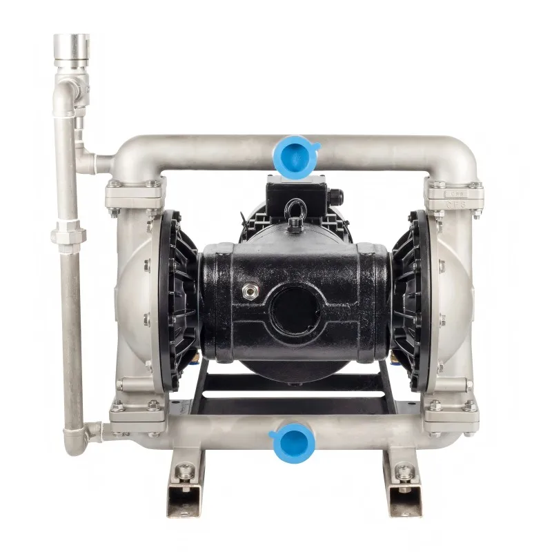 Electric Air Operated Double Diaphragm Pump PP PVDF Sludge Mud Drilling Industrial Chemical Transfer Pump