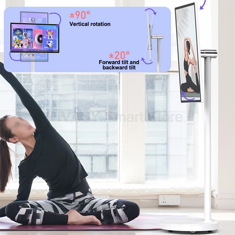 Hot size 24Inch Smart Wireless Display Touch Screen Android Portable Smart Tv Indoor Conference Mobile for Gym Gaming Television