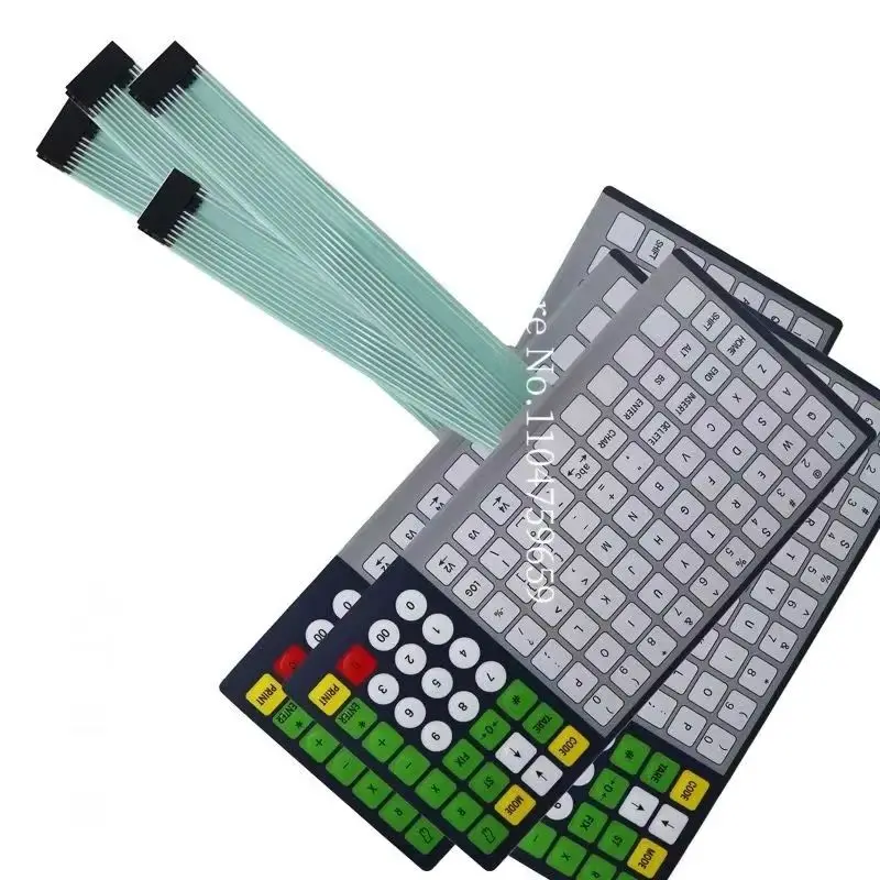 10pcs/lot Brand New Keyboard BCOM English Version for Mettler Toledo bCom Label Balance Key Sheet and Internal Circuitry