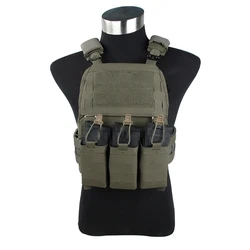 TMC FCV5 Plate Carrier Tactical Molle Vest Snake Buckle Ranger Green TMC3531