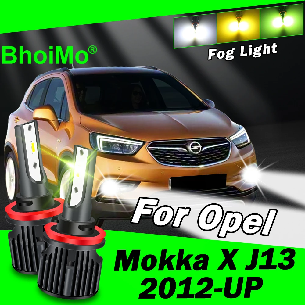 

BhoiMo For Opel Mokka X J13 Front Fog Light Lamp 2012 2013 2014 2015 2016 2017 2018 2019 2020 2021 2022 2023 2024 2025 Led Bulbs