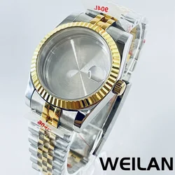 36mm 40mm Silver Gold NH34 NH35 NH36 NH38 NH39 NH70 NH72 ETA2824 PT5000 Watch Case Top Waterproof Sapphire Crysta