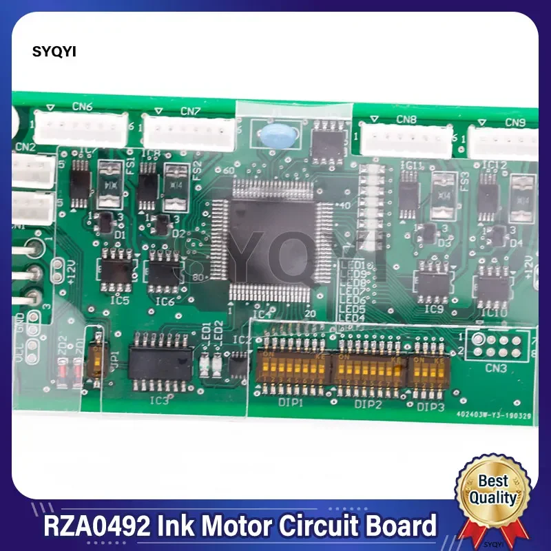 Best Quality Brand New RZA0492 Ink Motor Circuit Board For Printing Machine Parts