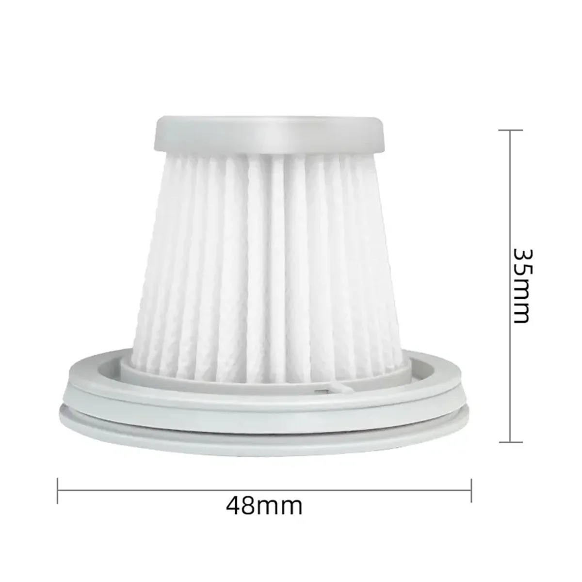 Filter Hepa untuk Xiaomi Mijia, aksesori nirkabel genggam Mini mobil rumah, suku cadang