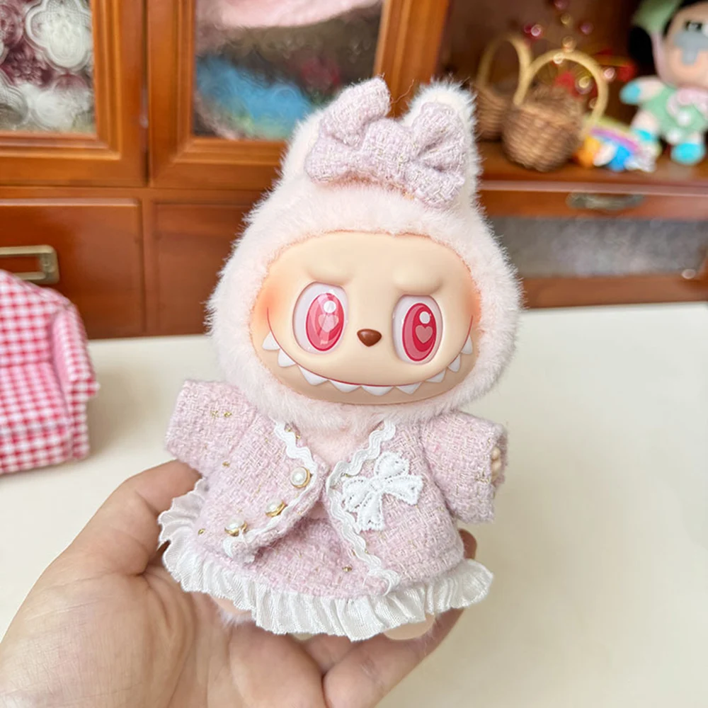 

Одежда для куклы Labubu, аксессуары, классический комплект платьев для Labubu V1 V2, подарок (без куклы)