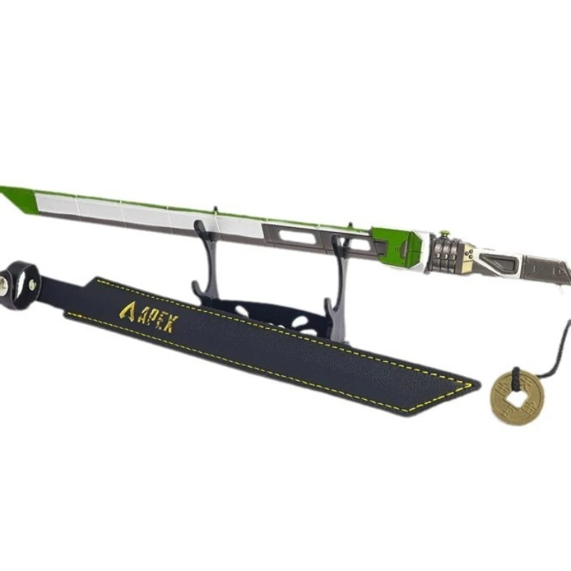 ดาบคาตานะแบบซ่อนใบมีด AEPX Crypto ขนาด 30 ซม. ของเล่นสะสมสำหรับเด็กผู้ชาย พร้อมปลอกดาบ ทำจากโลหะ ใช้เป็นของตกแต่งโชว์ได้ เป็นของขวัญ