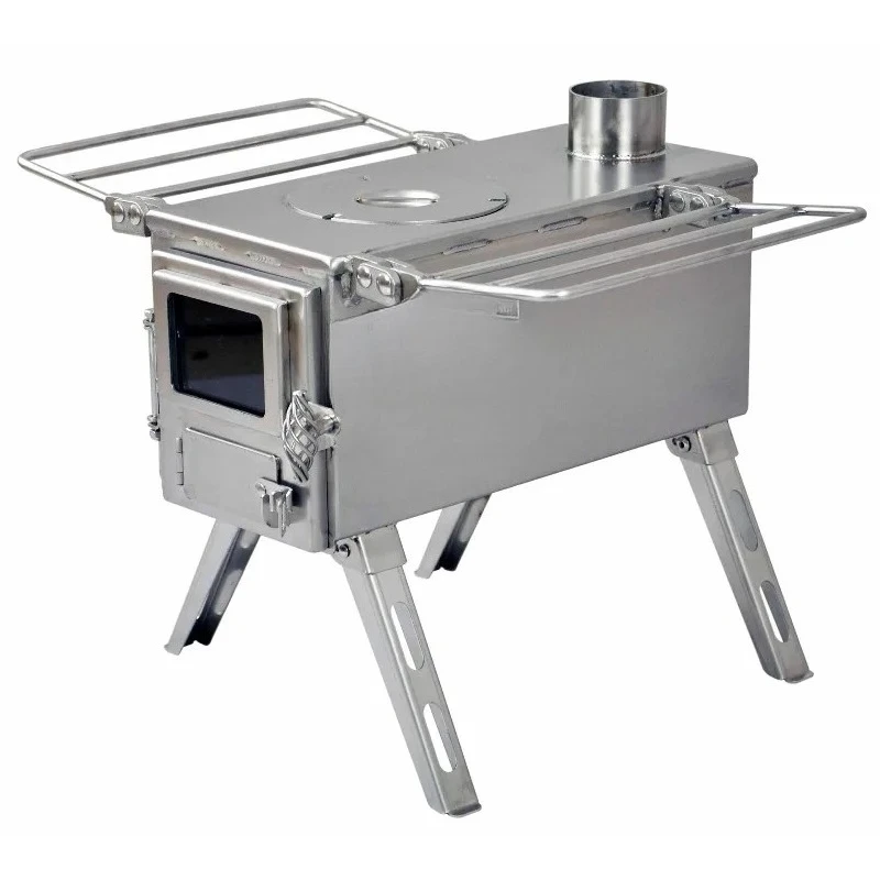 

Sauna Stove Stainless Steel Nomad Type Firewood Stove Portable Camping Chef and Tent Outdoor Equipment
