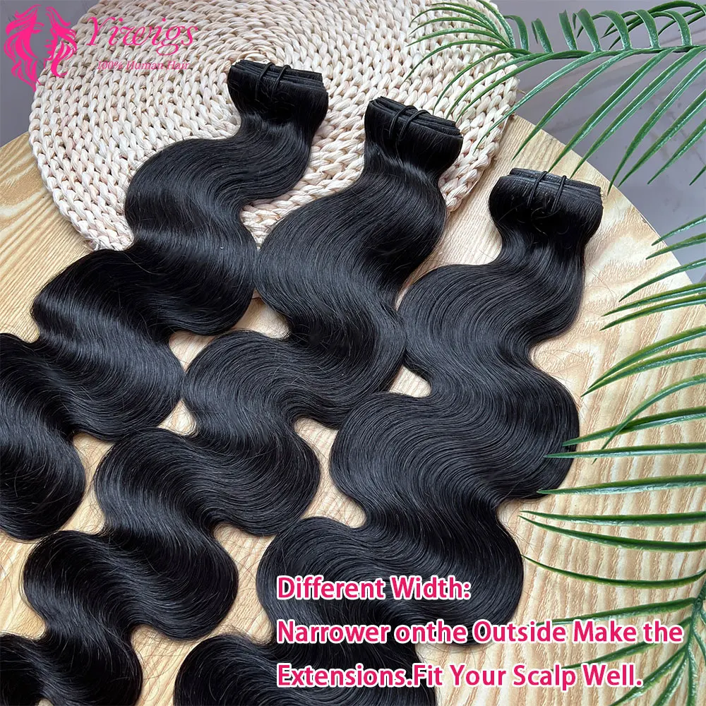 الجسم موجة كليب في 100% شعر مستعار بشري 100 جرام/مجموعة مقاطع في التمديد كامل مشبك للرأس على الشعر التمديد للنساء