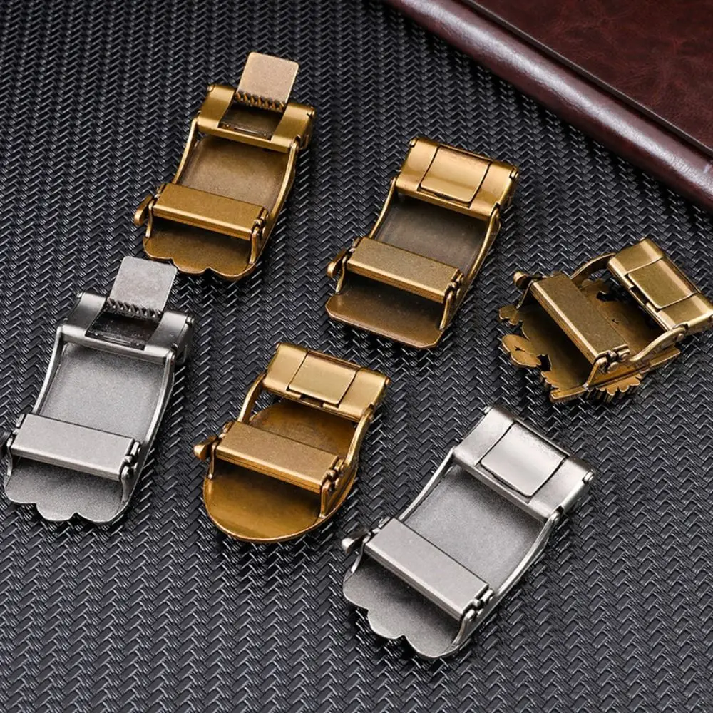 أزياء الرجعية حزام استبدال مشبك معدني نحت الرجال حزام رئيس الرجال الملحقات
