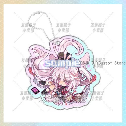 Game Honkai：Star Rail Yao Guang Ashveil Sparxie‌ Anime Cosplay Button Pin Cartoon Brooch Badge Backpack Acrylic Stand Pendant view 2