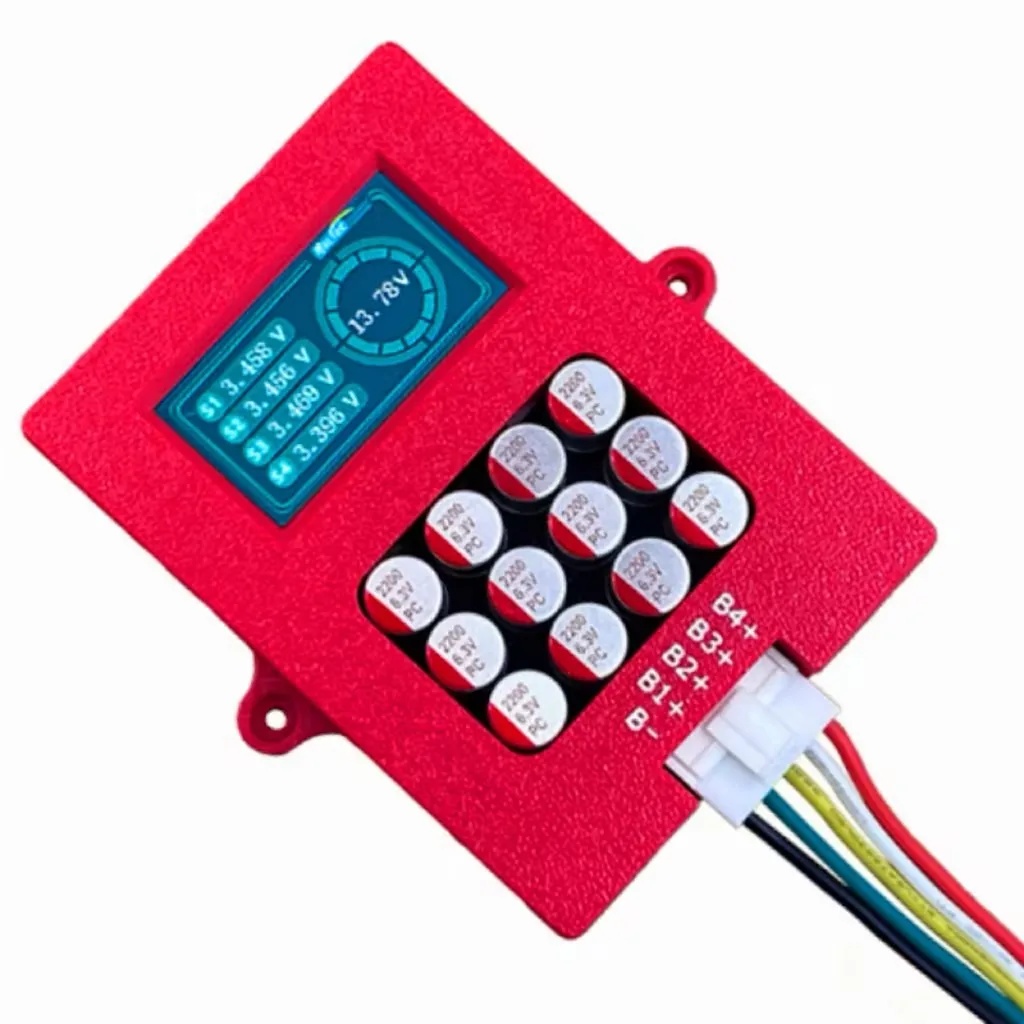 4S Smart Balancer 5A High-Current Active Balancing Low-Voltage Sleep Protection Compatible with Ternary Lithium&LiFePO4 Battery