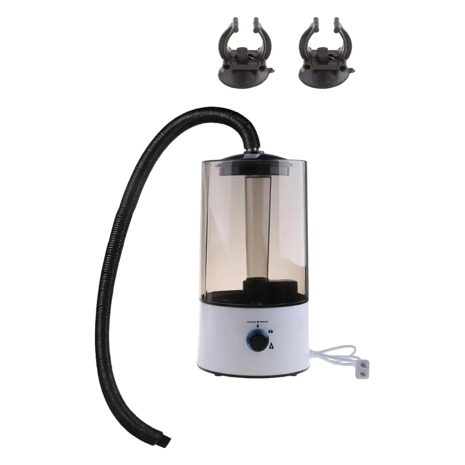 4L Reptile Humidifier Terrarium Fogger Top Fill Design 25W Power Professional Durable for Misting System with Extension Hose