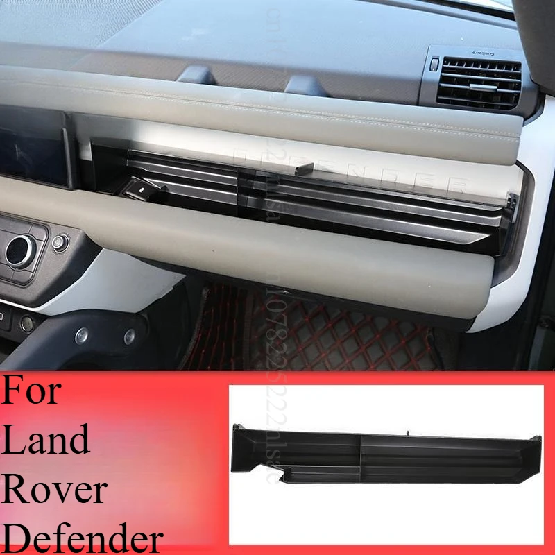 

For Land Rover Defender Dashboard Storage Box Organizer Car Interior Accessories Practical Tray for Small Items Phone Keys
