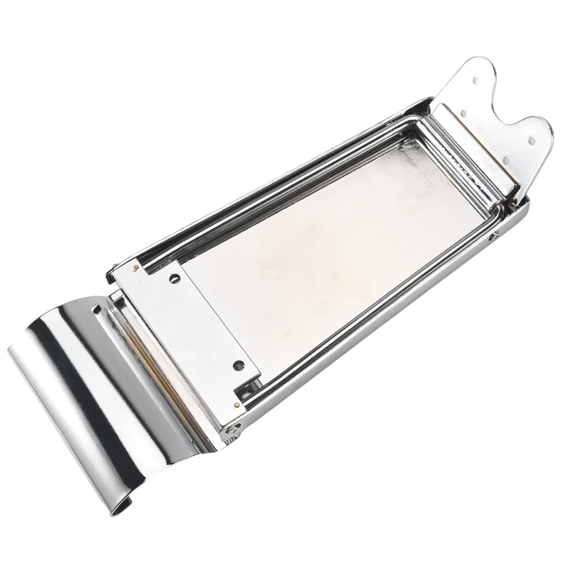 

A69P-Silver Hollowbody Jazz Guitar Tremolo Bridge Tailpiece For Lp Sg Guitar Parts