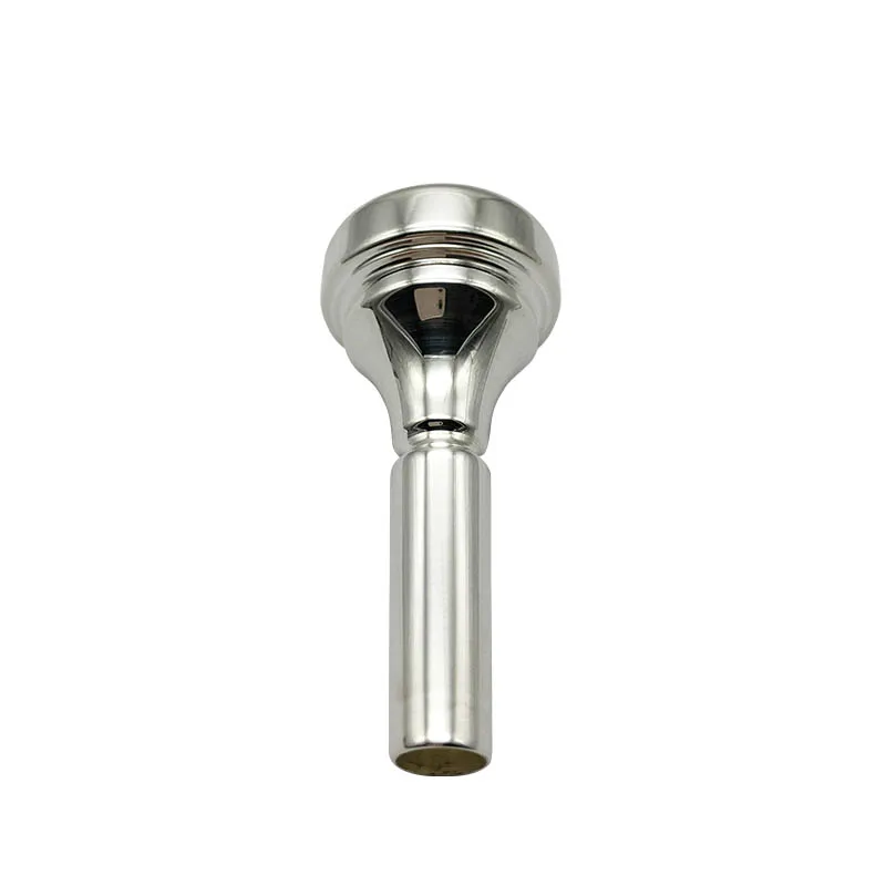 Brass and silver plated mouthpiece accessories for cornet mouthpieces