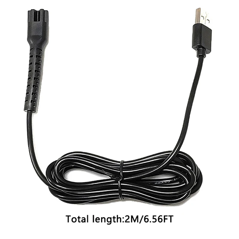 Length 1/2M USB Charging Cable Adapter Cord Electric Hair Clippers Power Supply For 8148/8591/8504 Electric Clipper Access