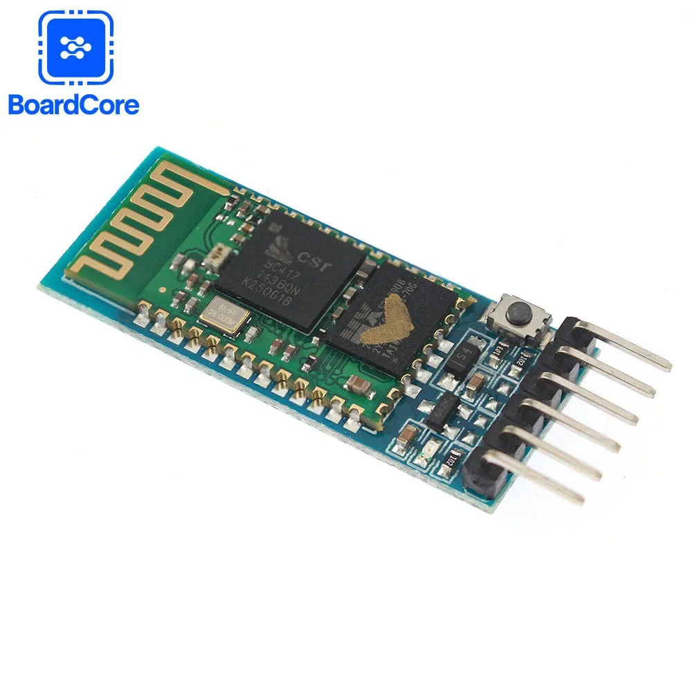 Módulo BT inalámbrico DC 3,2 V-3,6 V HC-05 RF HC-06 3,6-6V módulo maestro esclavo 6 pines/4 pines módulo de transmisión transparente para Arduino