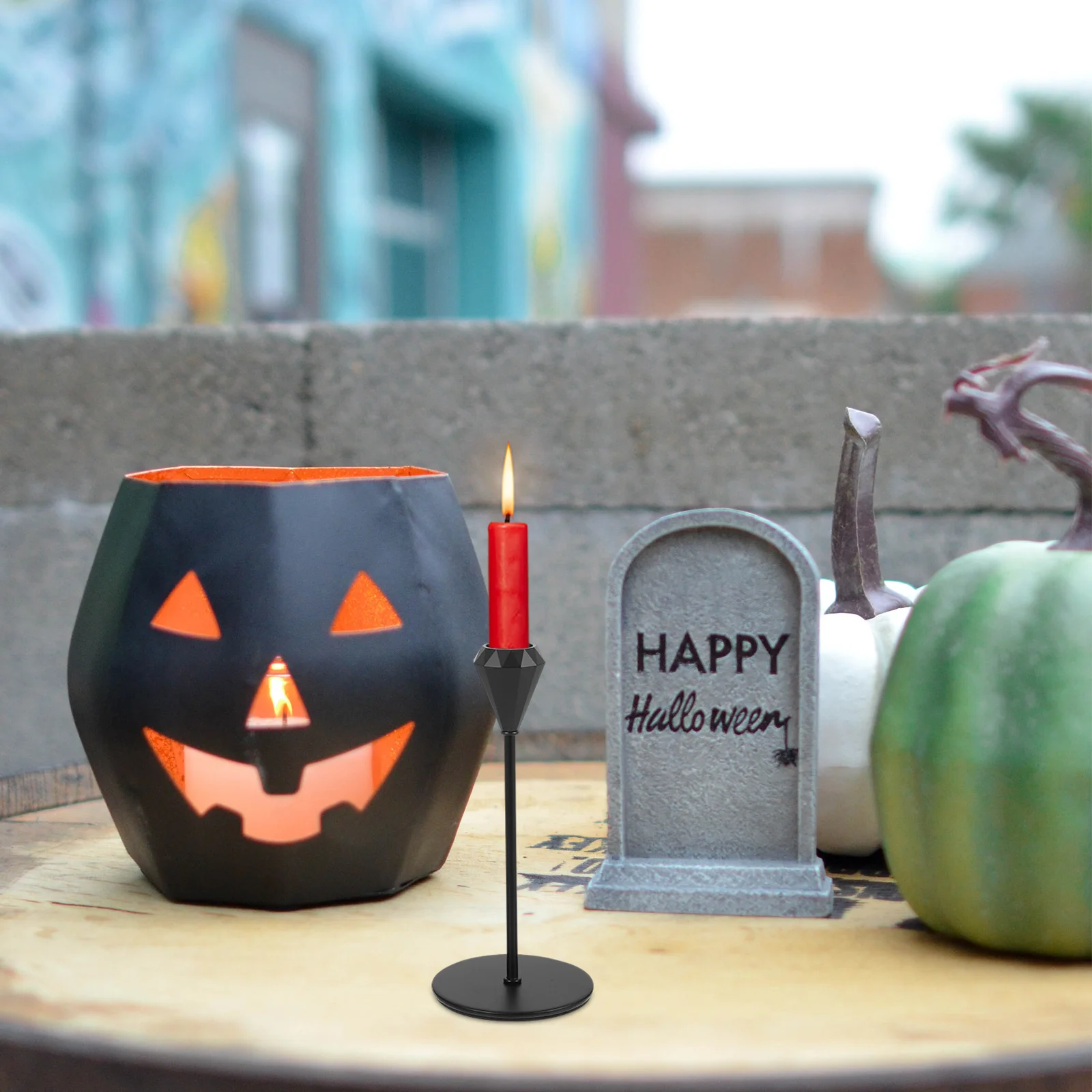 

3pcs Metal Diamond Holders Iron Craftsmanship Decorative Tabletop Centerpiece For Wedding Party Banquet Home Pillar Taper