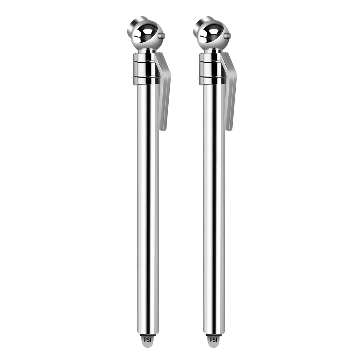 Tire Gauges Tire Pressure Gauges, Pen Style, 2 Pack