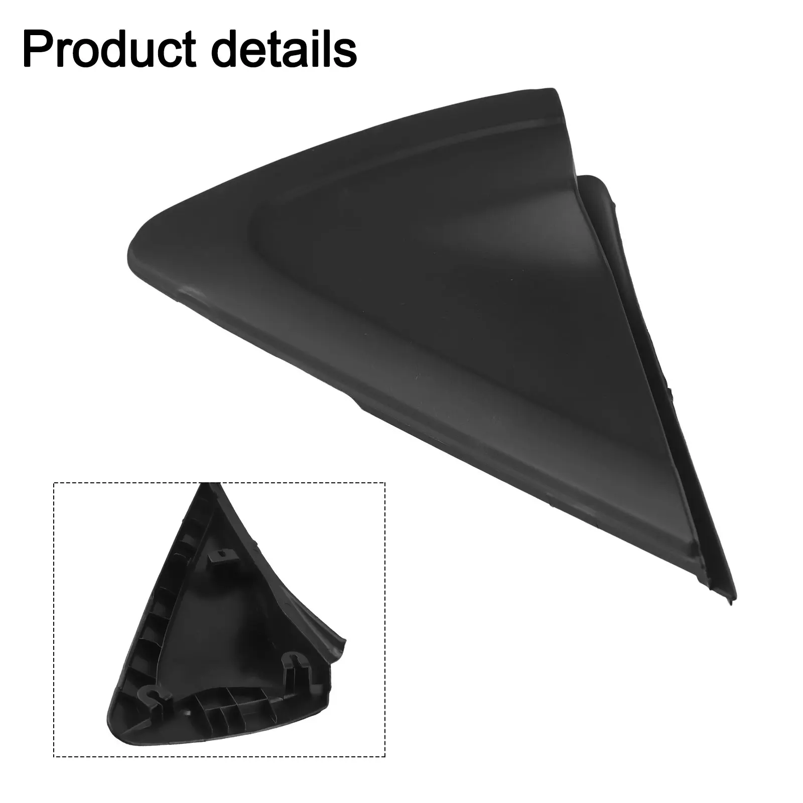 

Replacement Mirror Trim Mirror Panel Trim Plastic Material Slight Color Difference Bright Monitor Light Direct Replacement
