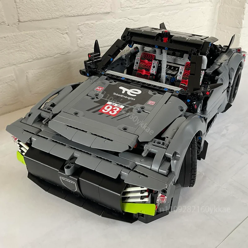 

НОВЫЙ Технический конструктор MOC: Спортивный гоночный автомобиль-трансформер, модель 42156, для самостоятельной сборки, детская игрушка, подарок на день рождения