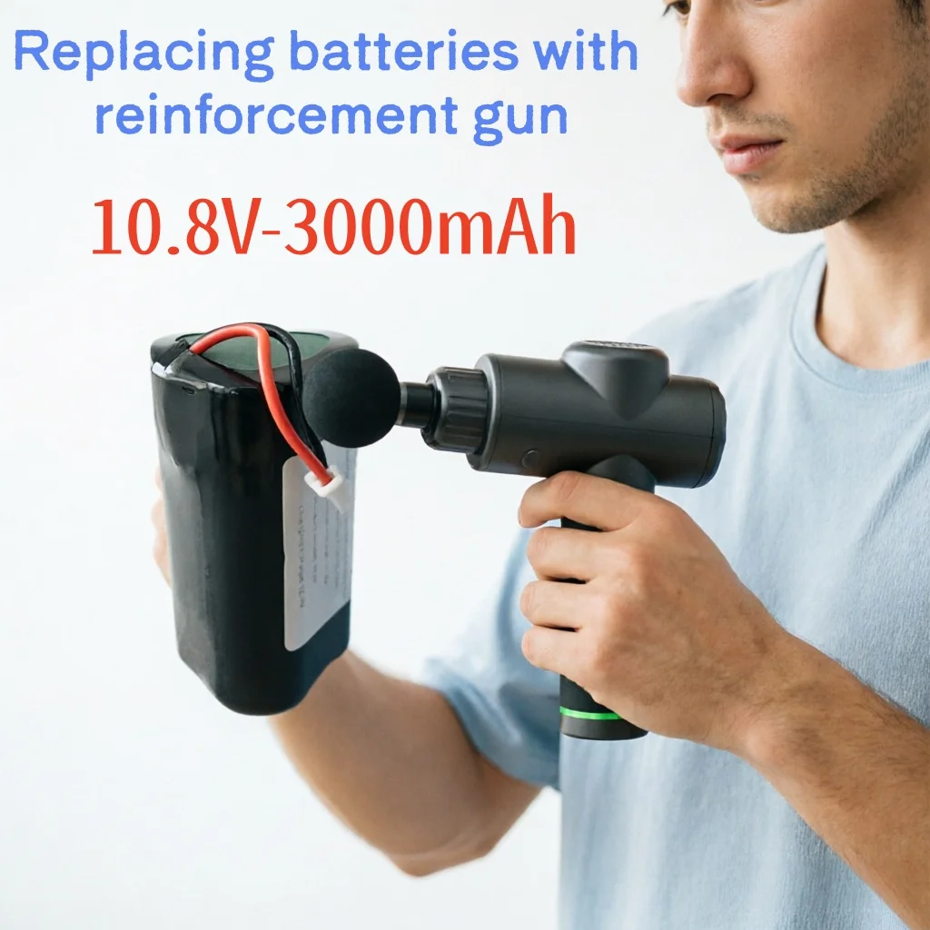 

High Capacity 10.8V 3000mAh Rechargeable Li-ion Battery 2026 New for Fascia Guns Massager Tools