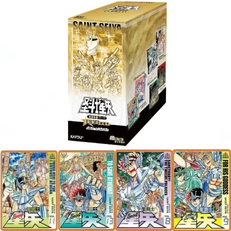 kayou-official-genuine-saint-seiy-comic-version-collection-card-vol1-anime-peripheral-collection-toys-flash-card-gift