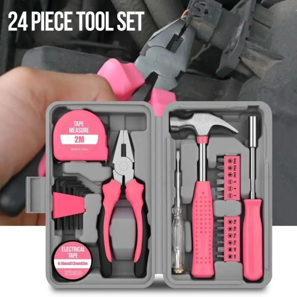 

Эргономичный набор инструментов для дома и ремонта, профессиональный компактный набор ручных инструментов, мини-набор инструментов для тяжелых работ, набор для домашнего ремонта