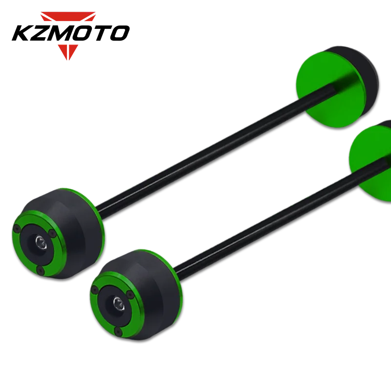 Forquilha do eixo dianteiro Bater Sliders para motocicleta, Protetor de roda, Proteção contra queda, Versys 650, VERSYS 1000, 2017-2022, Novo, 2020