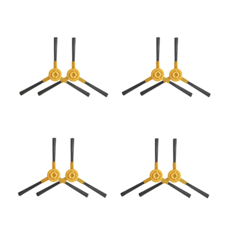 8 Stuks Robot Stofzuiger Zijborstel Voor Haier T550 T560 Serie TAB-T560H TAB-T550WSC Voor Conga Serie 950