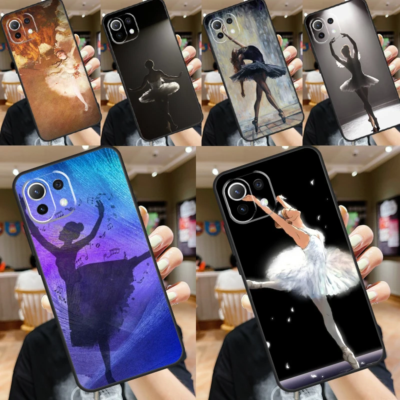 Ballet Ballerina Dancer Case For POCO X3 X5 X6 F6 Pro M6 M5s F3 F5 Xiaomi 13T Pro 11T 12T 12 Lite 13 14 Ultra Cover