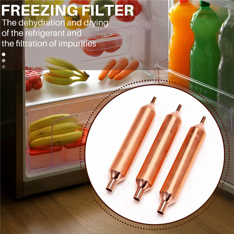 120X Refrigeration Filters 115 X18mm Refrigerator Filter Dryer Accessories Refrigeration A62X
