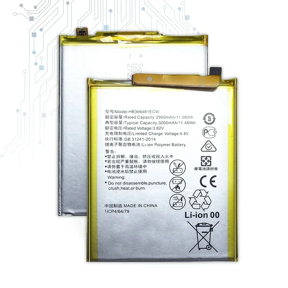 Battery For Huawei Honor 7X 8 8A 8S 8C 8X 9 9i 10 10i 20 20i Pro Lite STF-L09 STF-AL10/Mate 8 9 10 20 X RS G7 G8 G8X G9 G10 Plus