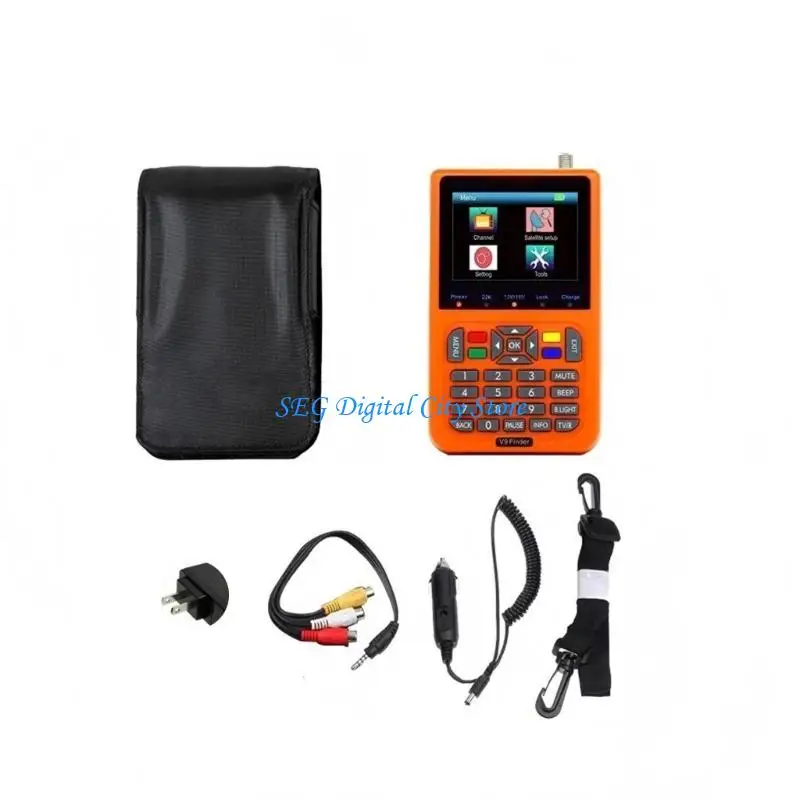 U75B Easy To Use Digital Satellite Finder With Channel Edit And Save Functions