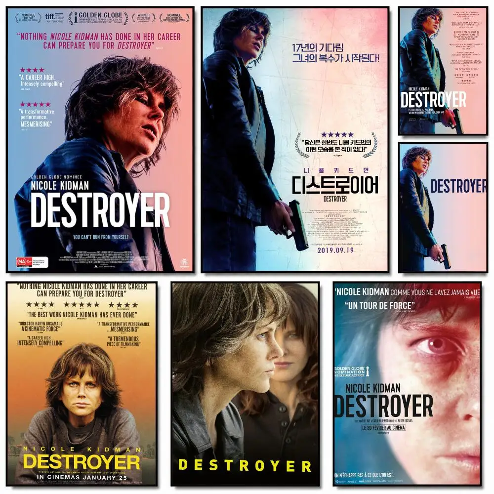 classic movie D-Destroyer 2018-R Painting Calligraphy Artwork for Home Bedroom Office Wall Decoration Gift