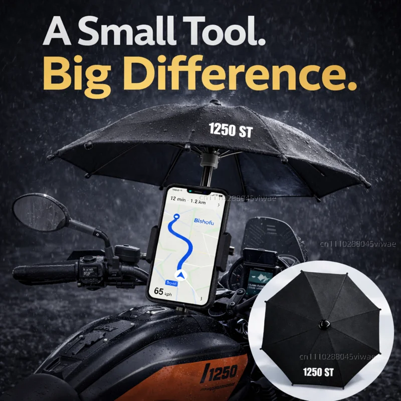 

Держатель для телефона и зонта для мотоцикла Pan America 1250, водонепроницаемый, солнцезащитный, антибликовый, дождезащитный, крепление на руль для GPS-навигатора