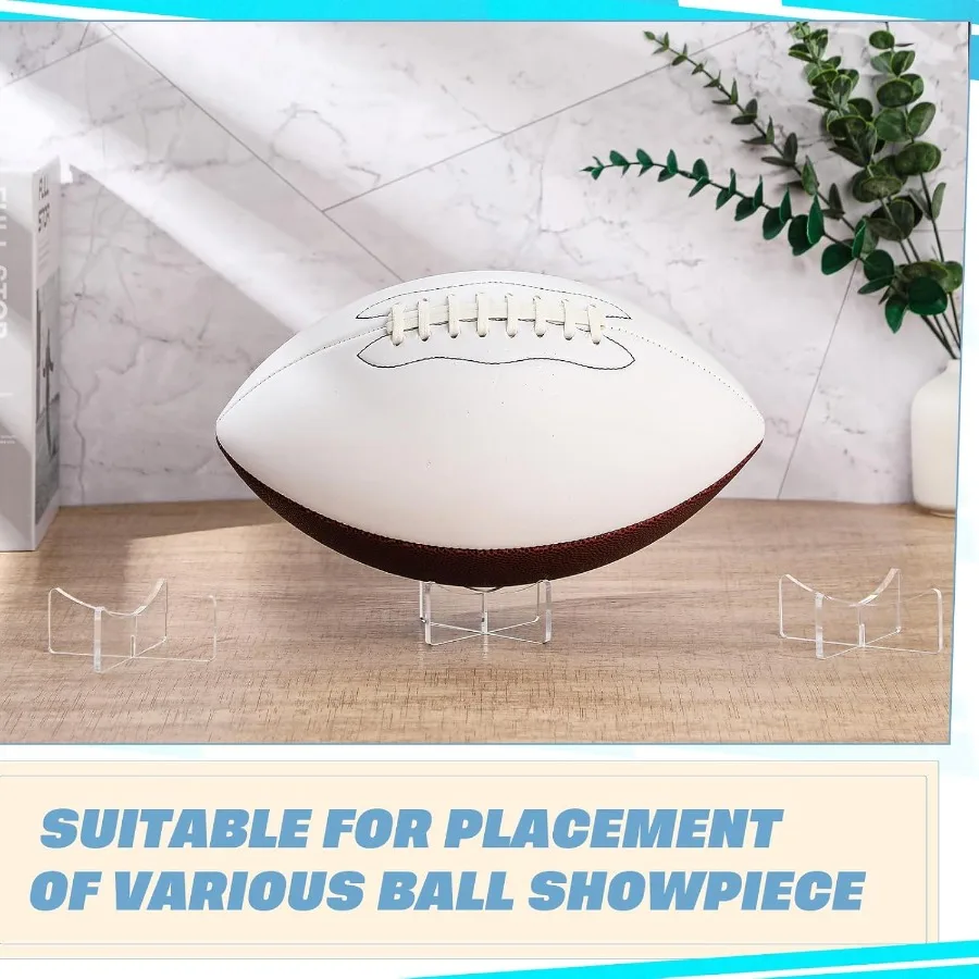 Баскетбольная подставка 3,54x1,3 дюйма, объемная акриловая подставка для мяча для дисплея, прозрачный держатель для футбола, баскетбола, футбола, волейбола, регби