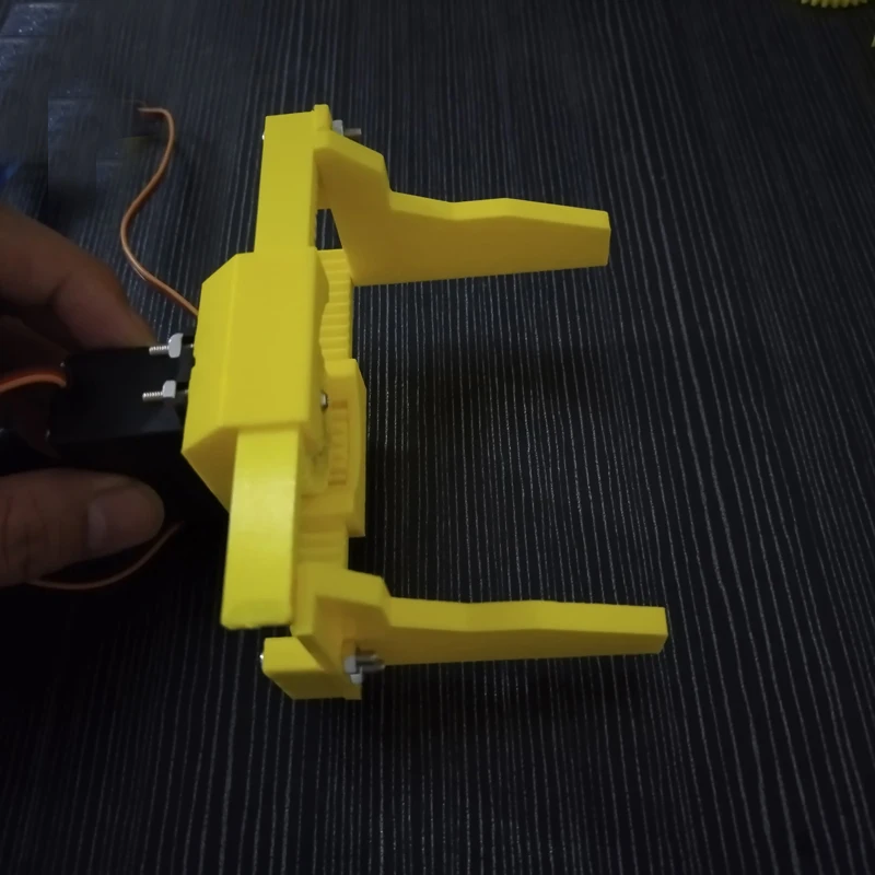 1Set Mini 0-180 Degree Servo Robot Arm Gripper 3D Printing DIY Assembly Modified Expandable Accessories Scientific Experiment