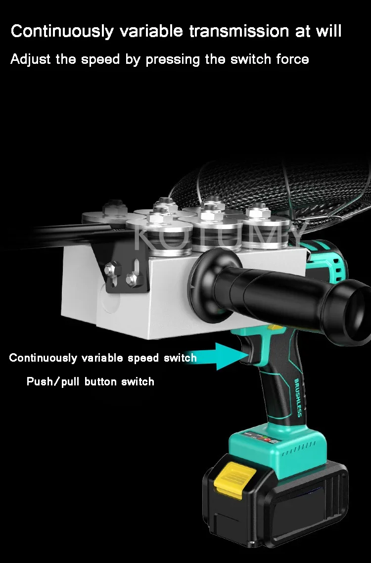 Lithium Electrical Threading Machine Wire Puller Charging Concealed Tube Threading Device and Common Lead Puller