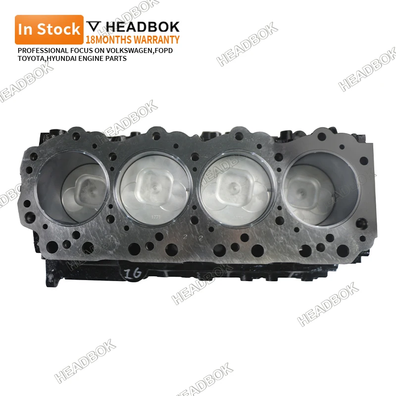 أفضل سعر كتل المحرك الجديدة 4JB1 4JB1T اسطوانة كتلة آسى ل ايسوزو