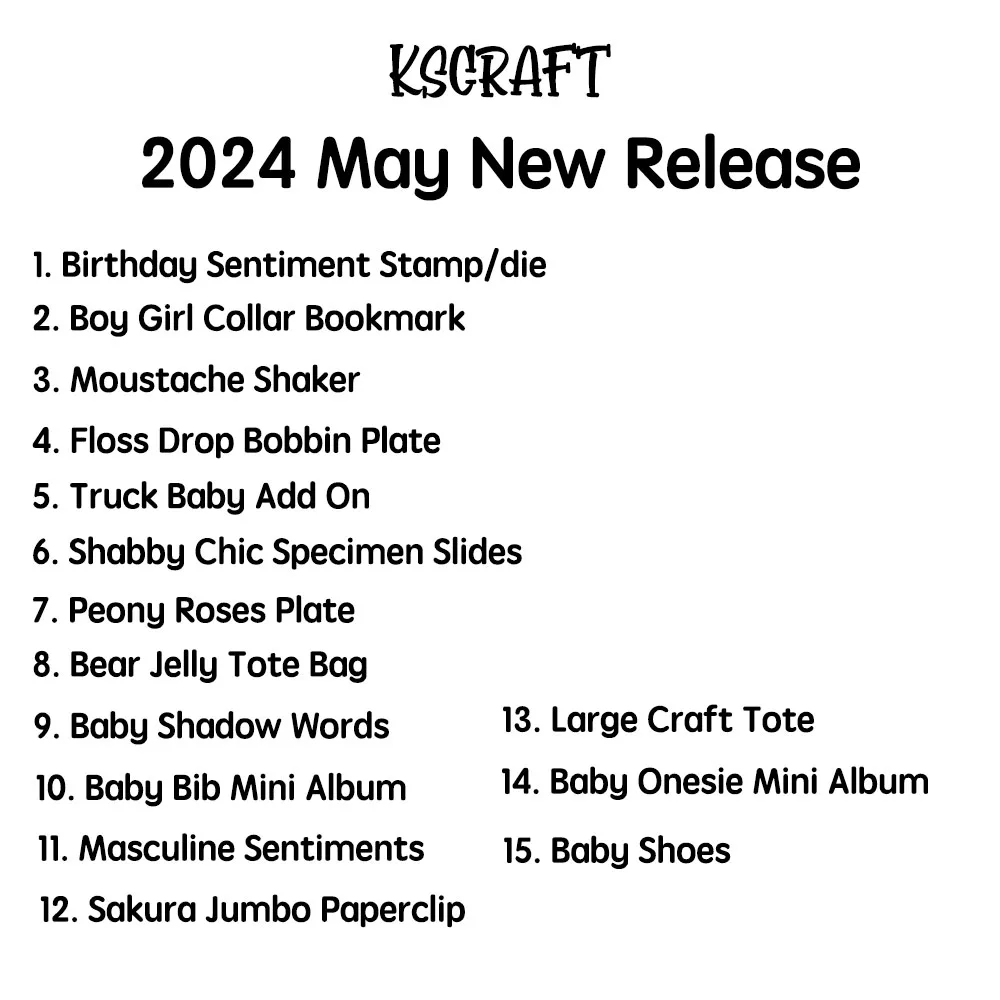 KSCRAFT 2024 May New Release Bundle