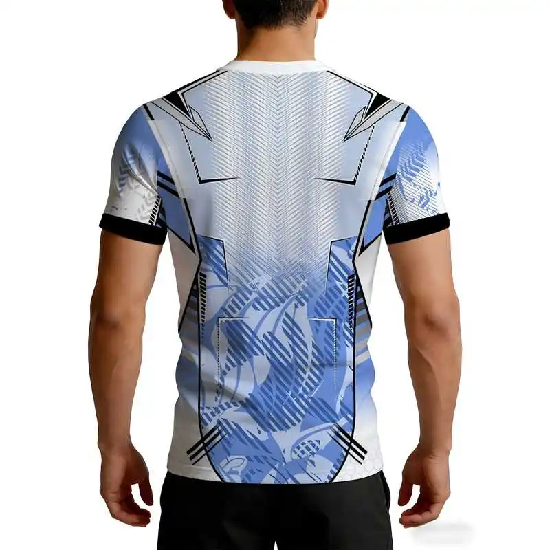 Men's High-Elasticity Quick-Dry Fitness ApparelTShirt Moisture-wicking breathable tight-fitting sports top
