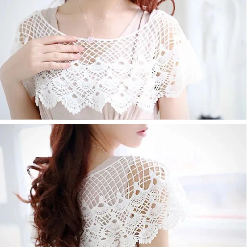 Knitted Sun-Proof Shawl Summer Hollow-Out For Wedding Favors Bride Bridesmaid Gifts Evening Dress Shawl