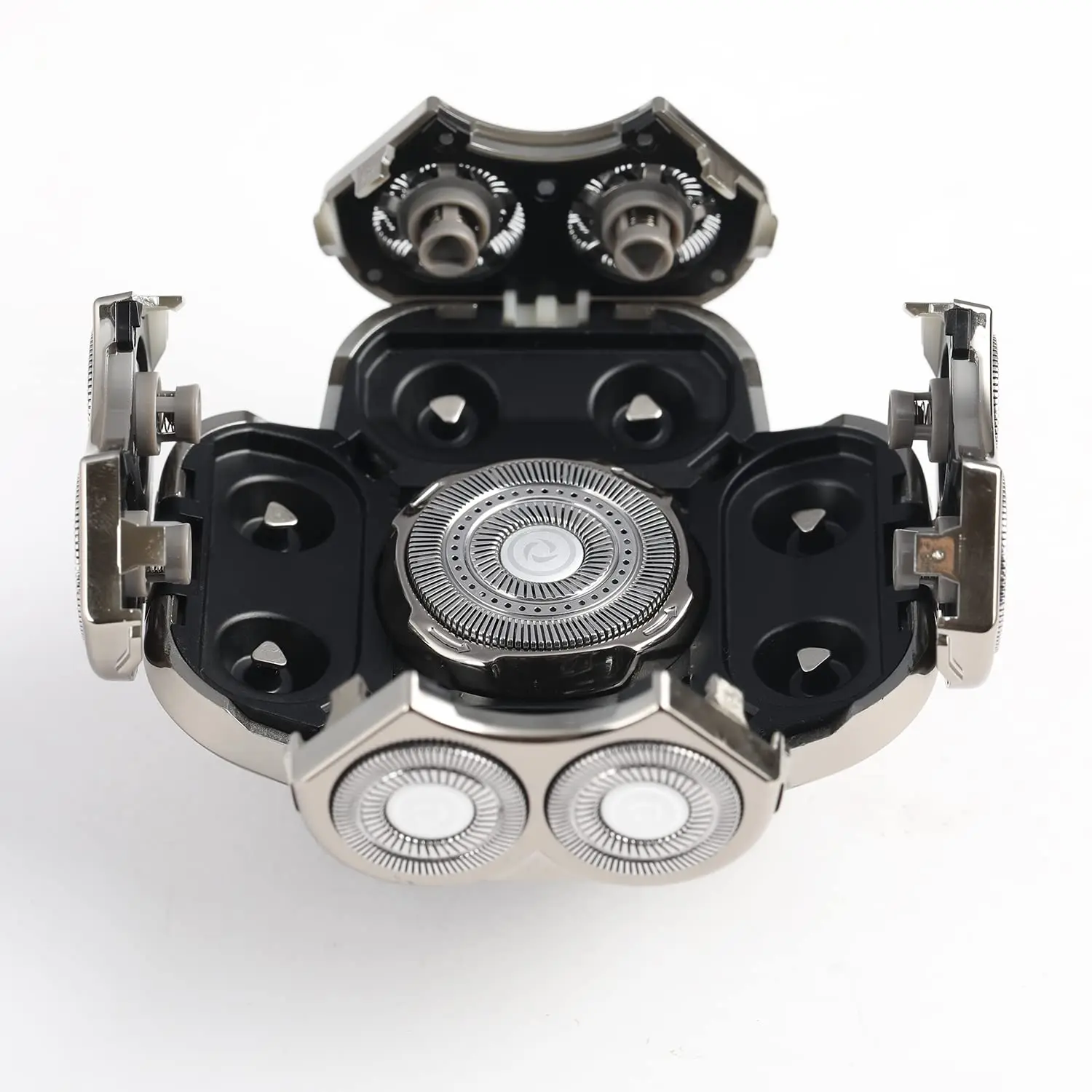 หัวโกนไฟฟ้าสำหรับผู้ชายหัวเปลี่ยนใบมีด9D แบบถอดเปลี่ยนได้