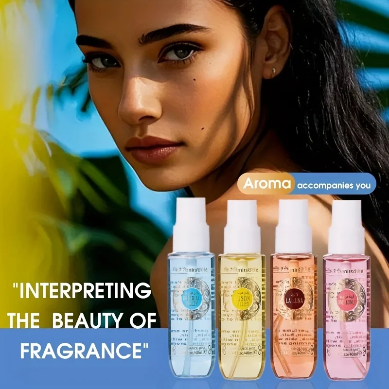 Perfumes em spray corporal 40ml * 4 original sol de janeiro brume parfumé