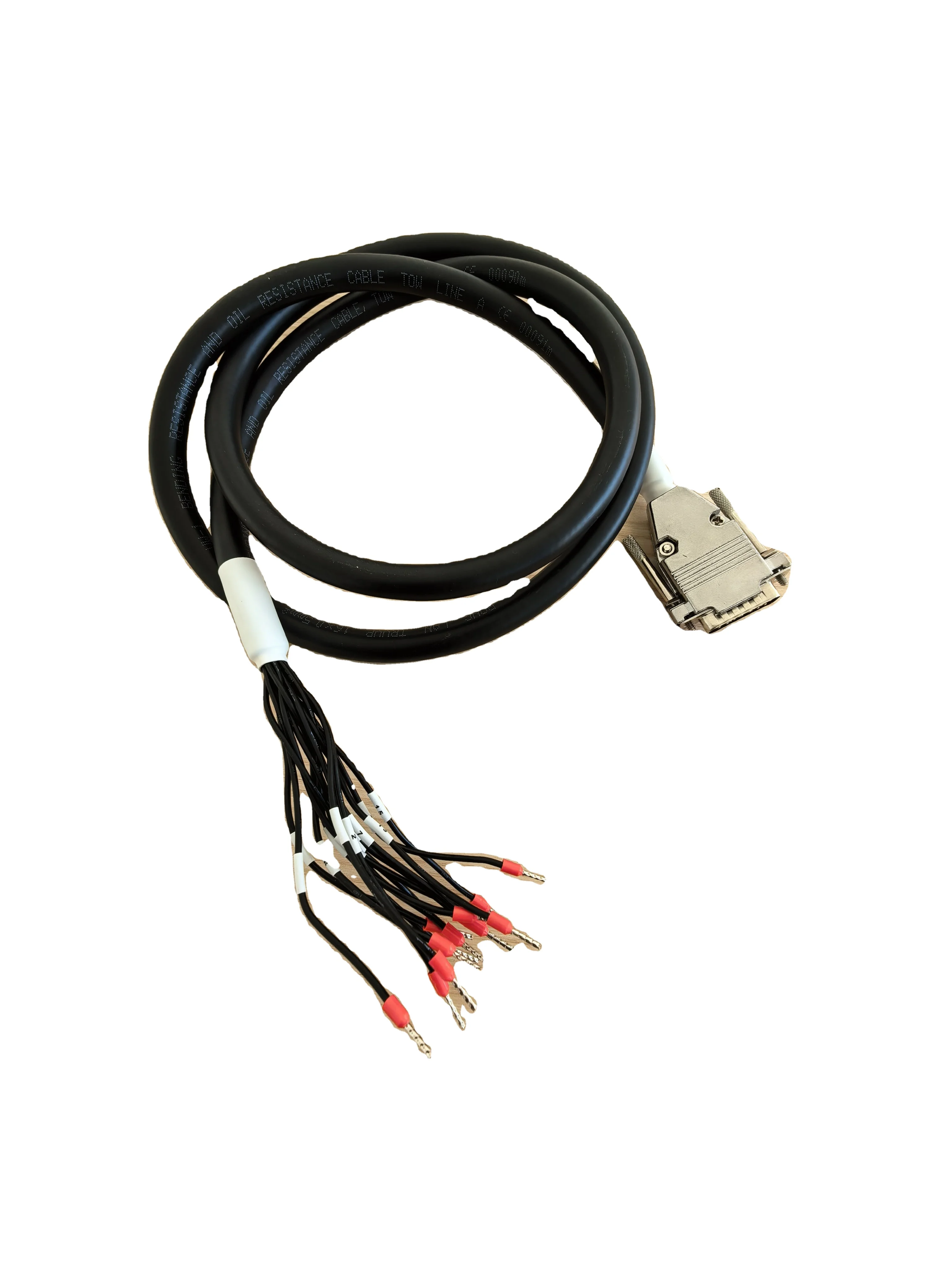Asaze Rae D-SUB 15 Pins Male Connector and Flying Leads1.5m Wiring Harness