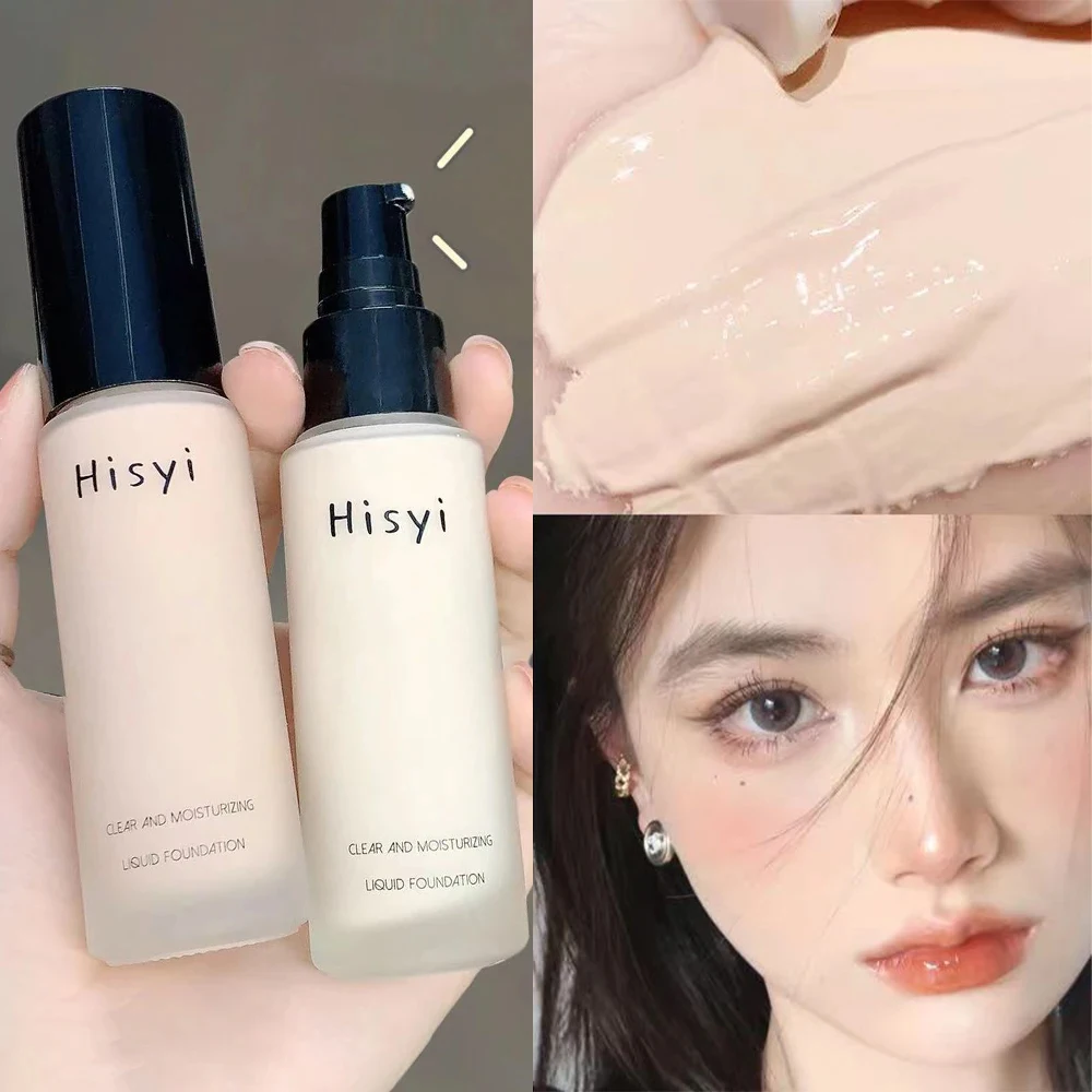 Liquid Foundation High Coverage Makeup Base Lasting Concealer BB Cream Waterproof Oil-Control Face Foundation Makeup Cosmetics